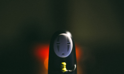 Senza faccia no face la città incantata Miyazaki studio ghibli canva free