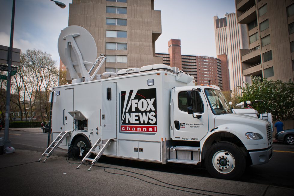 Fox News truck 2011 free Wikimedia Commons