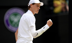 Sinner_Wimbledon_2025_tennis_9 luglio_9 july_2025_free Wikimedia Commons