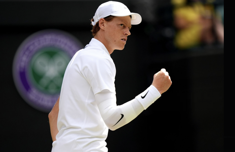 Sinner_Wimbledon_2025_tennis_9 luglio_9 july_2025_free Wikimedia Commons