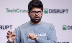 free Wikimedia Commons_Perplexity_SAN FRANCISCO, CALIFORNIA - OCTOBER 30: Aravind Srinivas, Co-Founder & CEO of Perplexity, speaks onstage during TechCrunch Disrupt 2024 Day 3 at Moscone Center on October 30, 2024 in San Francisco, California. (Photo by Kimberly White/Getty Images for TechCrunch)
