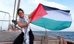 Global Sumud Flotilla media kit photo: boat_9 free_Gulcin Bekar