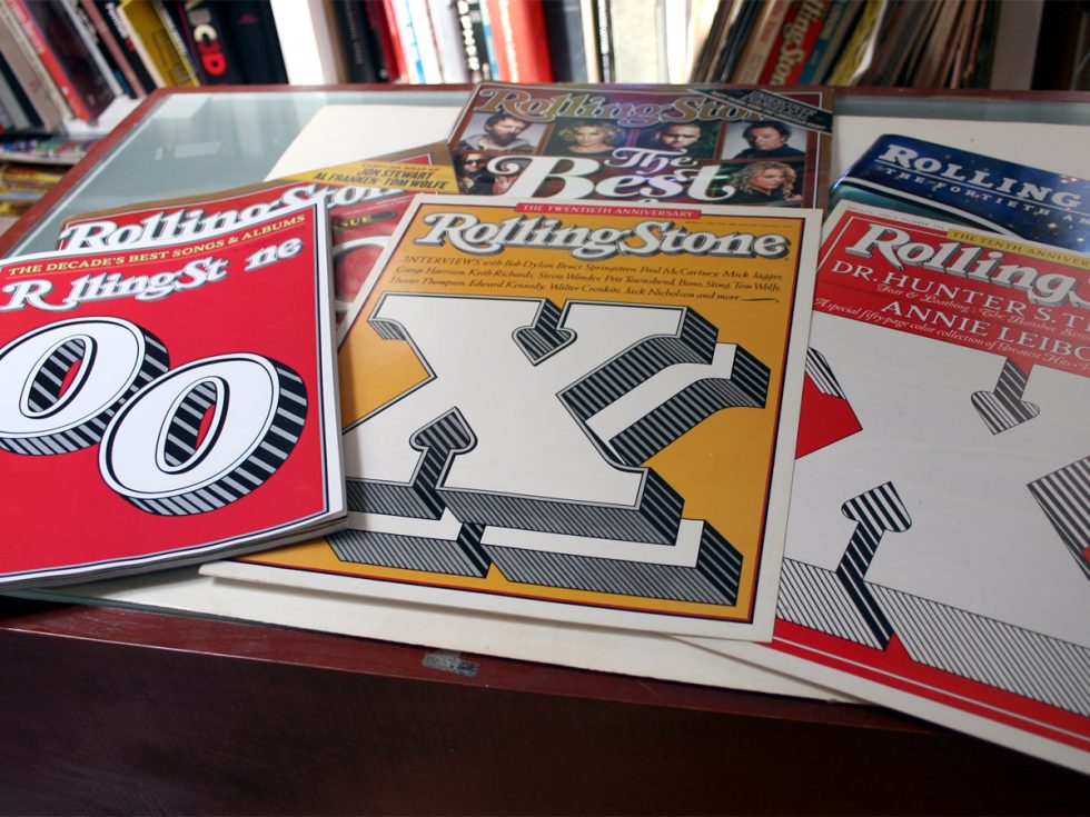 Rolling Stone Covers by Jim Parkinson_In FontCast’s search for typographic designers with interesting stories to tell we knew we didn't have to go far to find Jim Parkinson — he's just across the water from FontShop San Francisco in Oakland.